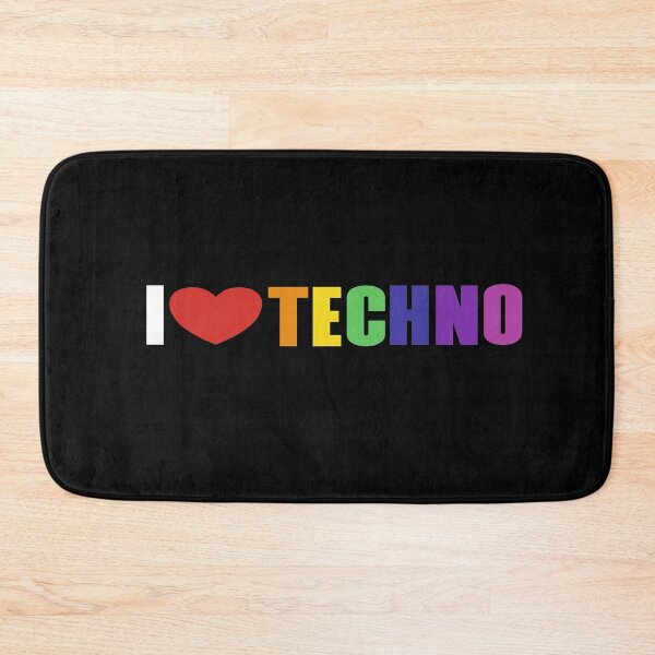 Item preview, I LOVE TECHNO FESTIVAL  designed and sold by EmNe.