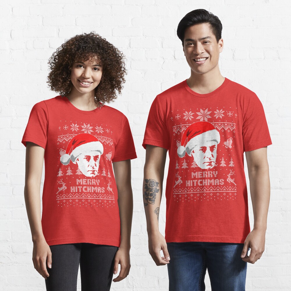 Christopher Hitchens Merry Hitchmas Ugly Christmas Sweater Christopher Hitchens Merry Hitchmas Ugly Christmas Sweater
