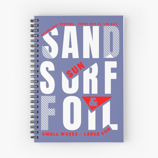 Item preview, Sand surf foil -white type designed and sold by bluehair.
