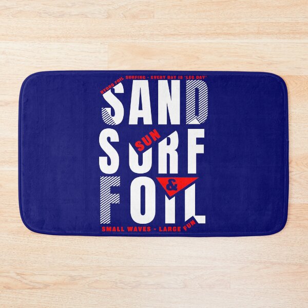 Item preview, Sand surf foil -white type designed and sold by bluehair.