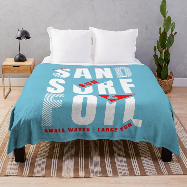 Item preview, Sand surf foil -white type designed and sold by bluehair.