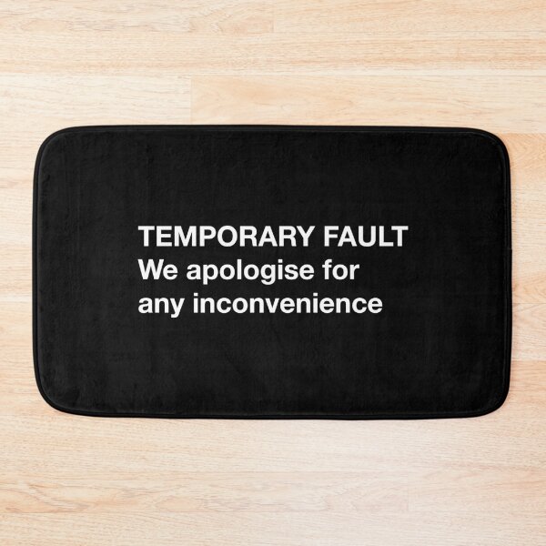 Item preview, Temporary Fault designed and sold by Off the Box.