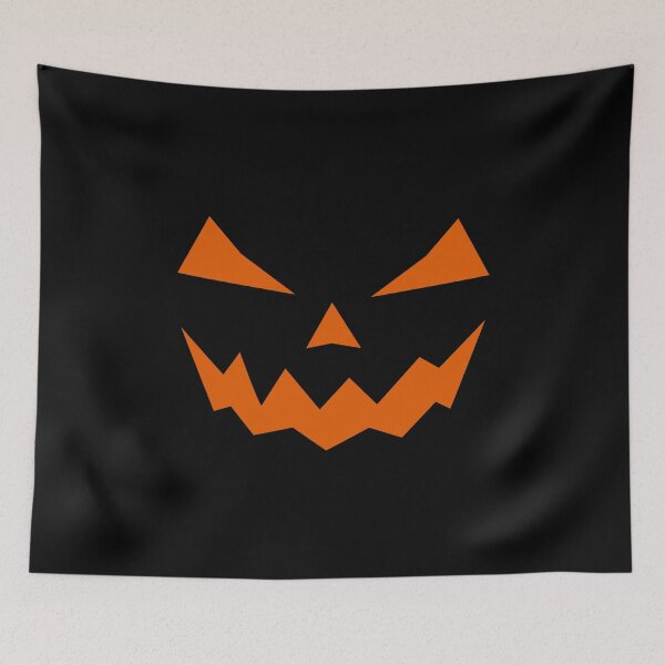 Item preview, Halloween pumpkin face designed and sold by saechla.
