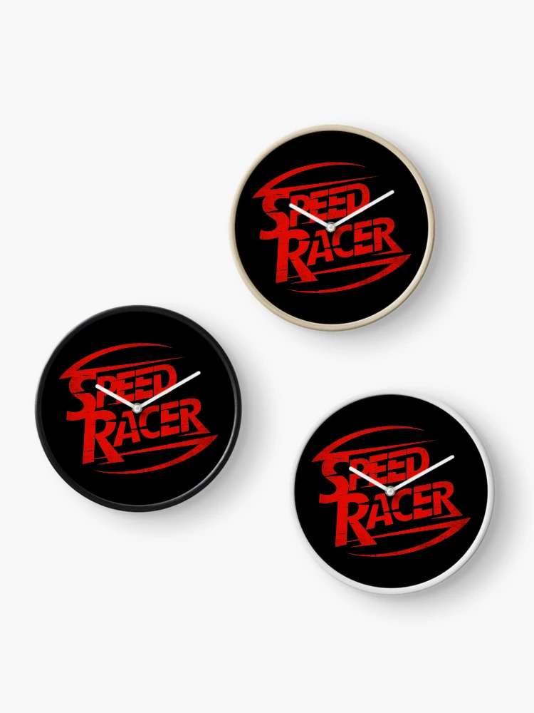 Thumbnail 3 of 4, Clock, Speed Racer designed and sold by HelpingPanic.