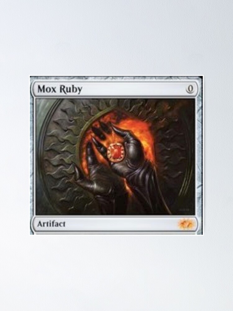 mox ruby mtg tshirt design edit digital black lotus mox ruby mtg tshirt design edit digital black lotus