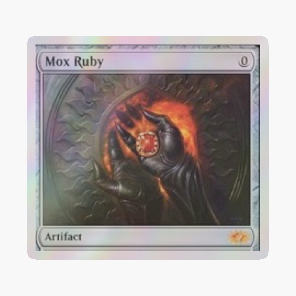 mox ruby mtg tshirt design edit digital black lotus mox ruby mtg tshirt design edit digital black lotus