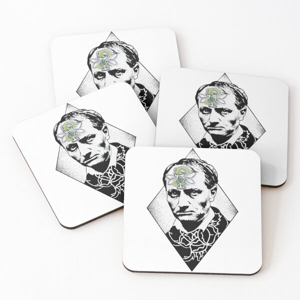 Item preview, Charles Baudelaire designed and sold by Borapronobis.
