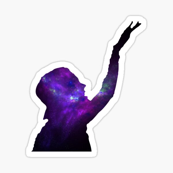 Avicii Galaxy Sticker