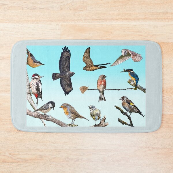 Item preview, British native birds designed and sold by HoundieLover.