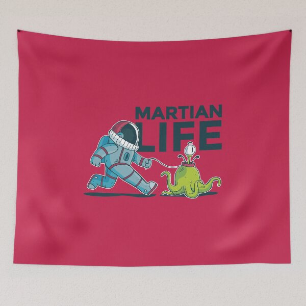 Item preview, Martian life cartoon design designed and sold by FFelder.
