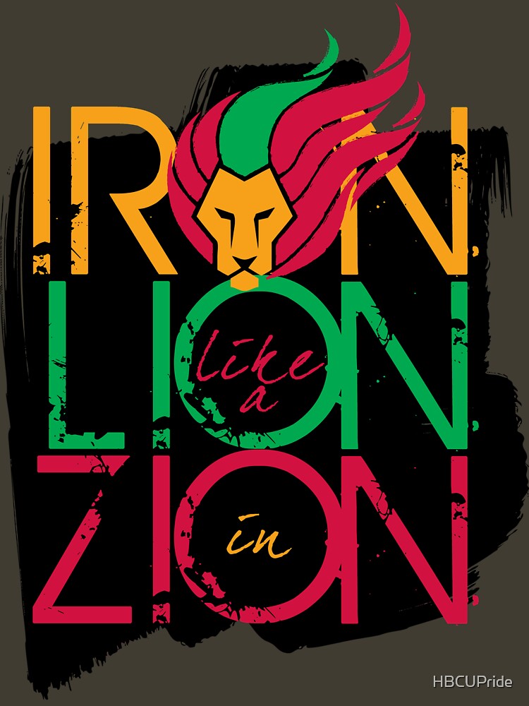 iron lion zion shirt