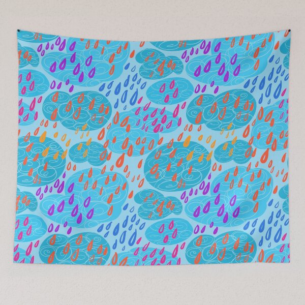 Item preview, Сolorful rain designed and sold by Irina Ivanova.