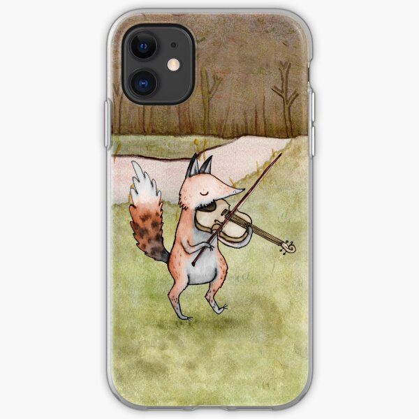 Violin Fox iPhone Soft Case