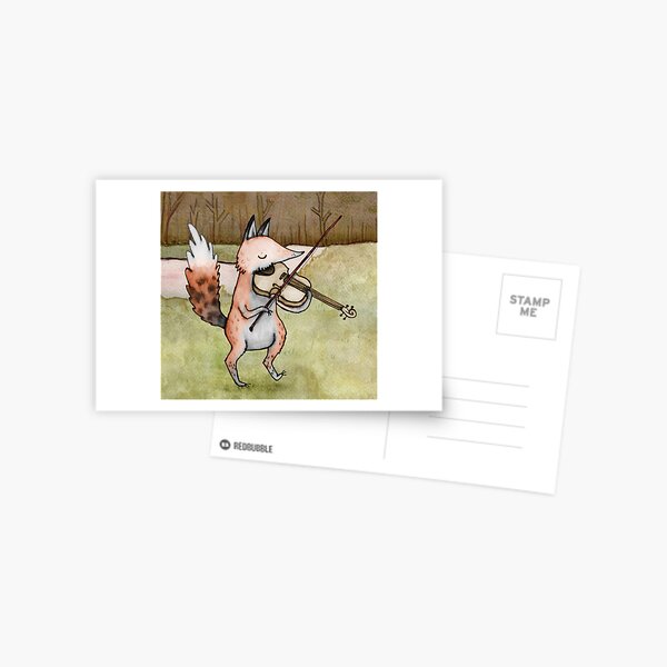 Item preview, Violin Fox designed and sold by SophieCorrigan.