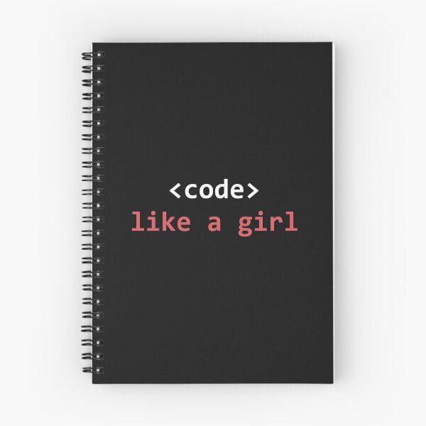 Item preview, Code like a girl cute and funny gift for women working as developers  designed and sold by alenaz.