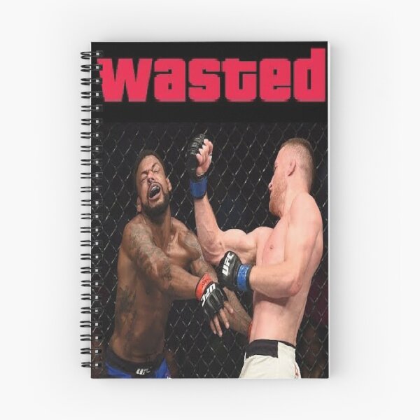 Item preview, Justin Gaethje WASTED Michael Johnson KO UFC designed and sold by Fatality MMA.