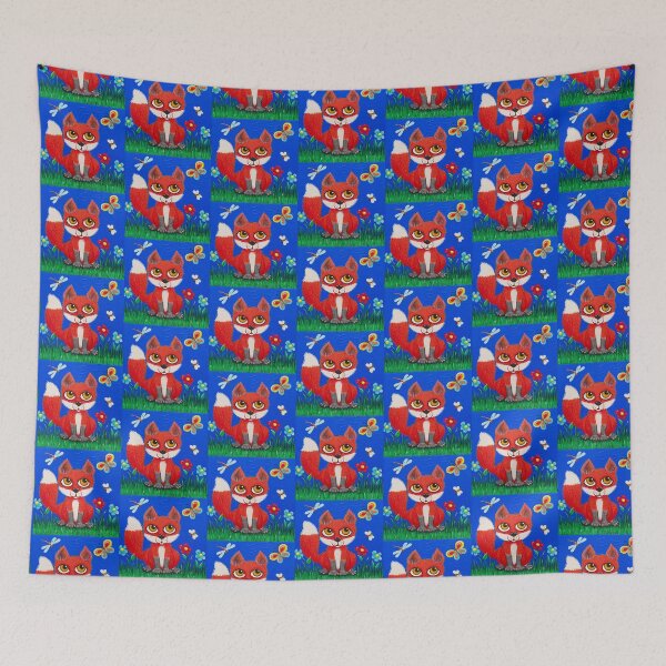 Item preview, Baby Fox Kit in the Sunshine designed and sold by Soozie Wray.