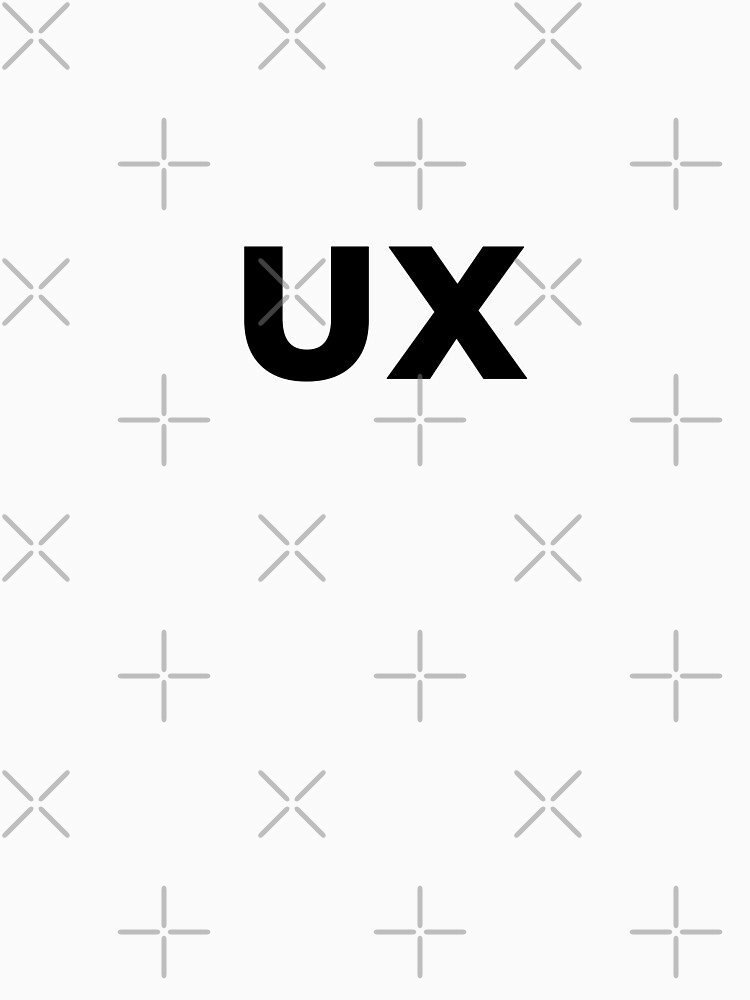 Artwork view, UX (User Experience) Designer Developer (inverted) designed and sold by developer-gifts