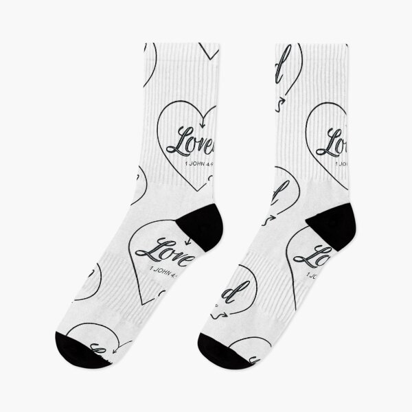 Item preview, God sent his son because he loves us designed and sold by GoodNewsDesign.