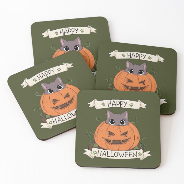 Item preview, Cute Cat in Pumpkin - Halloween designed and sold by ValentinaHramov.