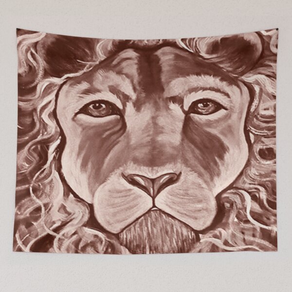 Item preview, Lion Unique Illustration African Lion’s Graphic Art Big Cats Gifts designed and sold by Cute & Sassy Custom Gifting Boutiques.