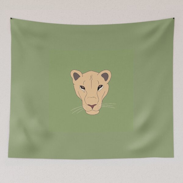 Item preview, Lioness Illustration designed and sold by Sketching  Dude.