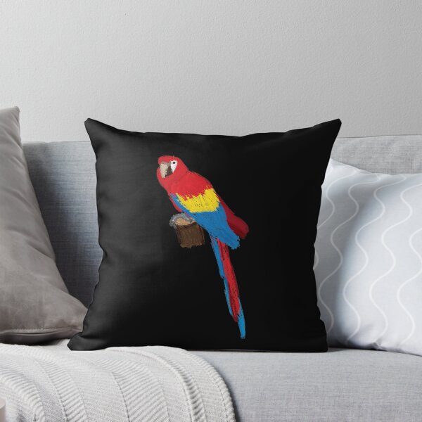 Item preview, Artwork of a Sitting Scarlet Macaw Parrot designed and sold by JD's Shop.