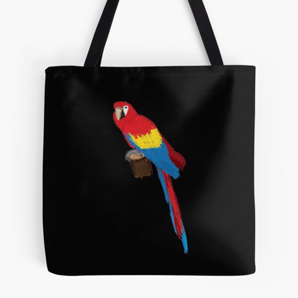 Item preview, Artwork of a Sitting Scarlet Macaw Parrot designed and sold by JD's Shop.
