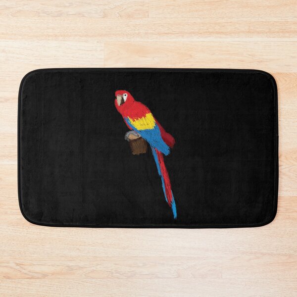 Item preview, Artwork of a Sitting Scarlet Macaw Parrot designed and sold by JD's Shop.