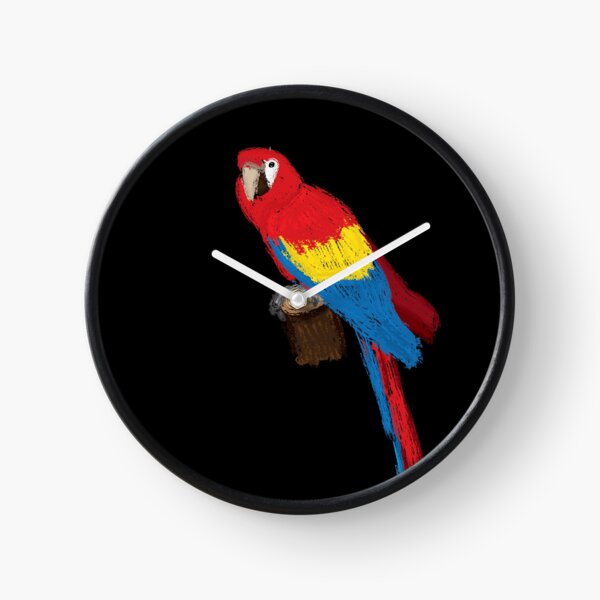 Item preview, Artwork of a Sitting Scarlet Macaw Parrot designed and sold by JD's Shop.