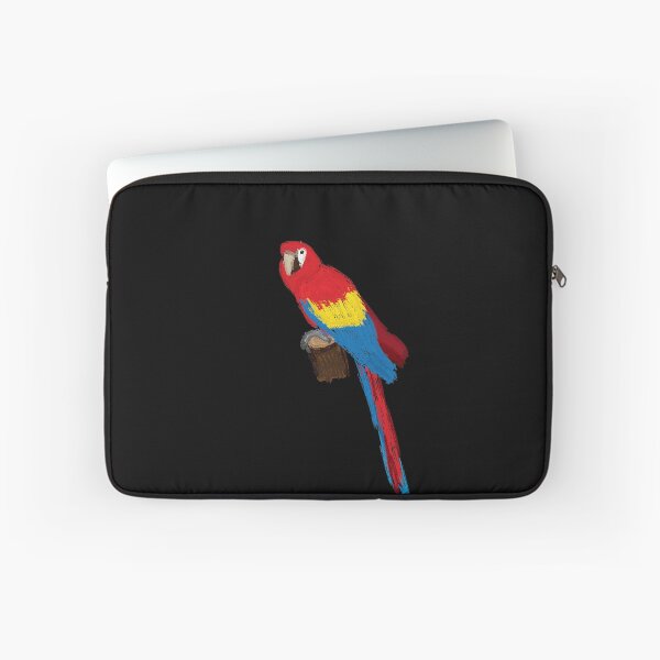 Item preview, Artwork of a Sitting Scarlet Macaw Parrot designed and sold by JD's Shop.