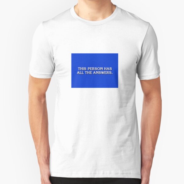 Game Show Winner Slim Fit T-Shirt