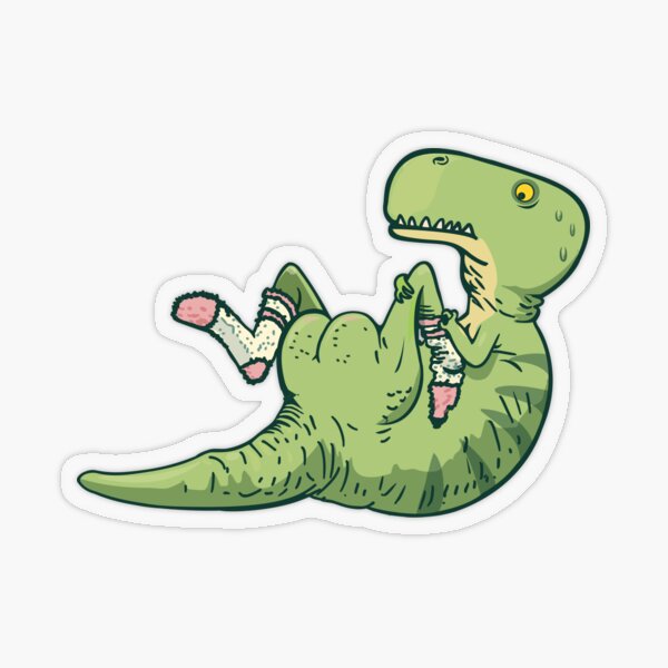 The struggle is real Transparent Sticker
