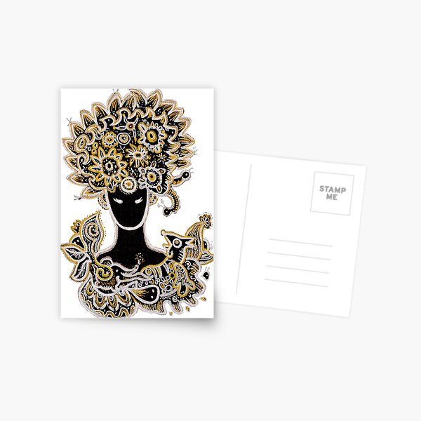 Untitled WHITE SMALL 07 Postcard