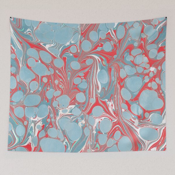 Item preview, Marbled Paper Abstract Lava designed and sold by MarbleCloud.