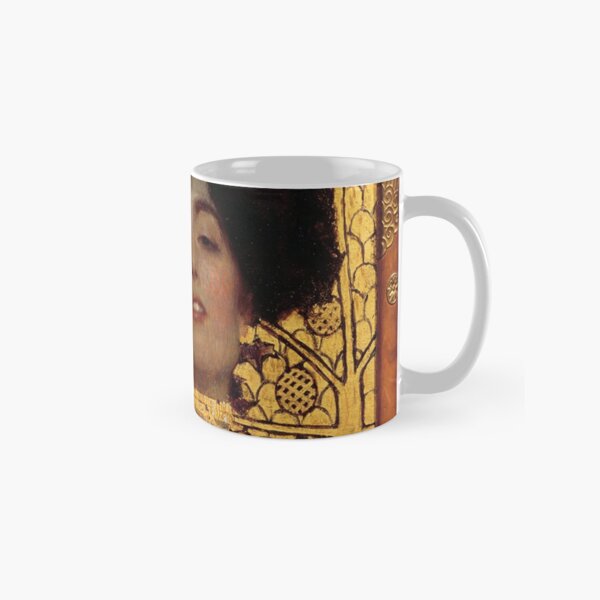 Judith and the Head of Holofernes (also known as Judith I) is an oil painting by Gustav Klimt created in 1901. It depicts the biblical character of Judith Classic Mug