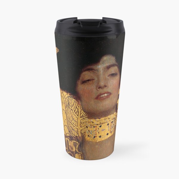 Judith and the Head of Holofernes (also known as Judith I) is an oil painting by Gustav Klimt created in 1901. It depicts the biblical character of Judith Travel Mug