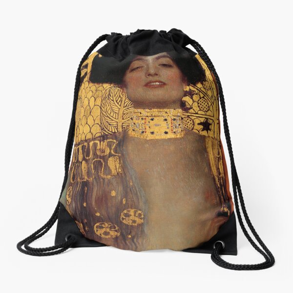 Judith and the Head of Holofernes (also known as Judith I) is an oil painting by Gustav Klimt created in 1901. It depicts the biblical character of Judith Drawstring Bag