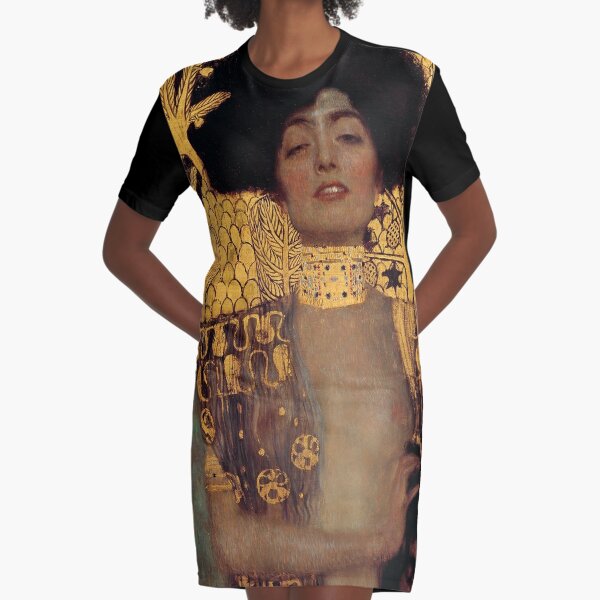 Judith and the Head of Holofernes (also known as Judith I) is an oil painting by Gustav Klimt created in 1901. It depicts the biblical character of Judith Graphic T-Shirt Dress