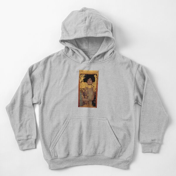 Judith and the Head of Holofernes (also known as Judith I) is an oil painting by Gustav Klimt created in 1901. It depicts the biblical character of Judith Kids Pullover Hoodie