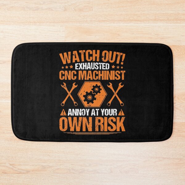 Item preview, CNC Machinist/CNC Operator/Own Risk/Gift/Present designed and sold by Krautshirts.