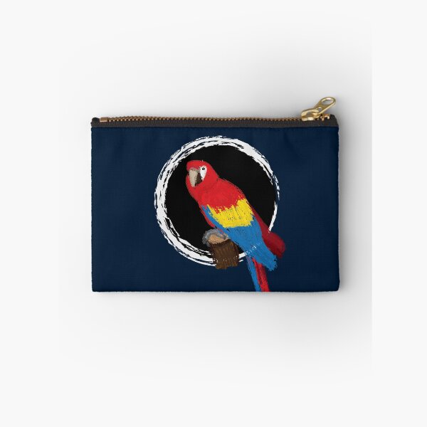 Item preview, Artwork of a Sitting Scarlet Macaw Parrot II designed and sold by JD's Shop.