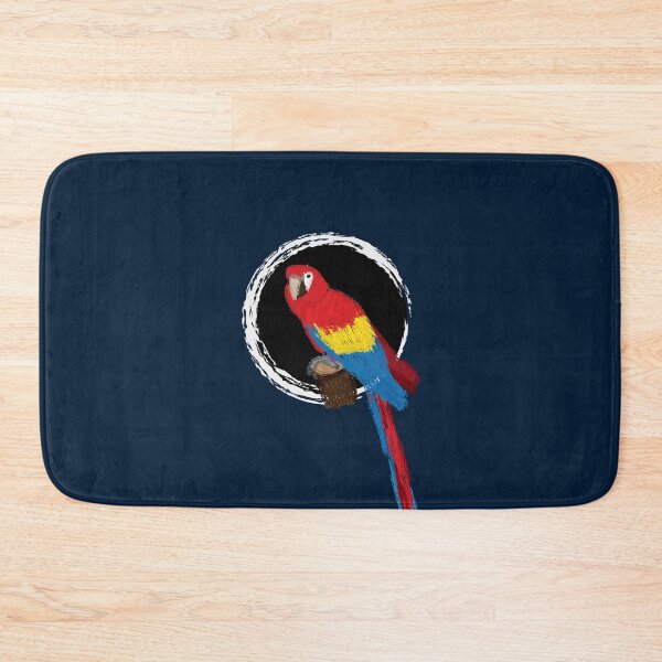 Item preview, Artwork of a Sitting Scarlet Macaw Parrot II designed and sold by JD's Shop.