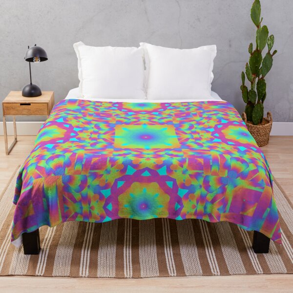 Aperçu de l'œuvre Kaléidoscope multicolore, motif n ° 2 créée et vendue par Carrie_Anne_Designs.