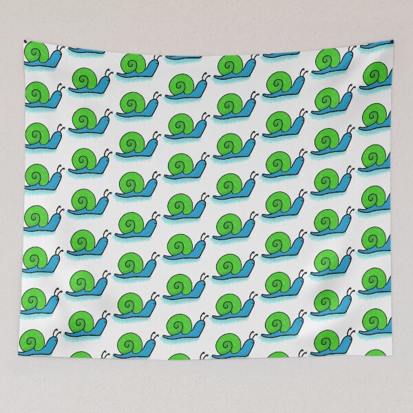 Item preview, Green and blue Snail designed and sold by Photosinic.
