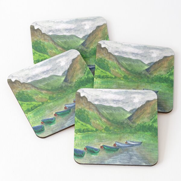 Item preview, Talyllyn watercolour painting designed and sold by mindgoop.