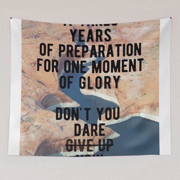 Item preview, Motivational - Moment of Glory Quote designed and sold by MotivationFlow.