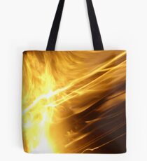 Fire: Long Exposure Tote Bag