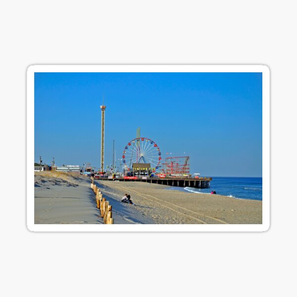 Summer Fun - Funtown Pier Seaside Heights NJ Sticker