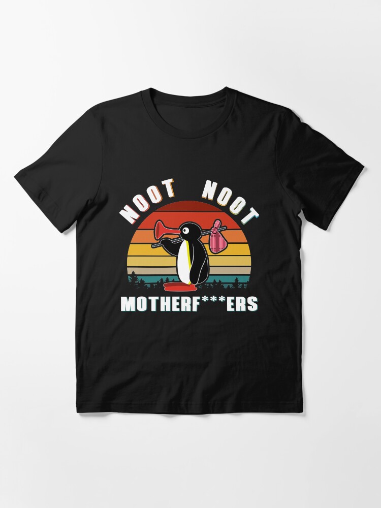 Imagen 3 de 7, Camiseta esencial con la obra noot noot pingüino, diseñada y vendida por leerose60.